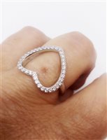 Anello Venerio Donna in Argento Cristallo AGAN13 - AGAN13